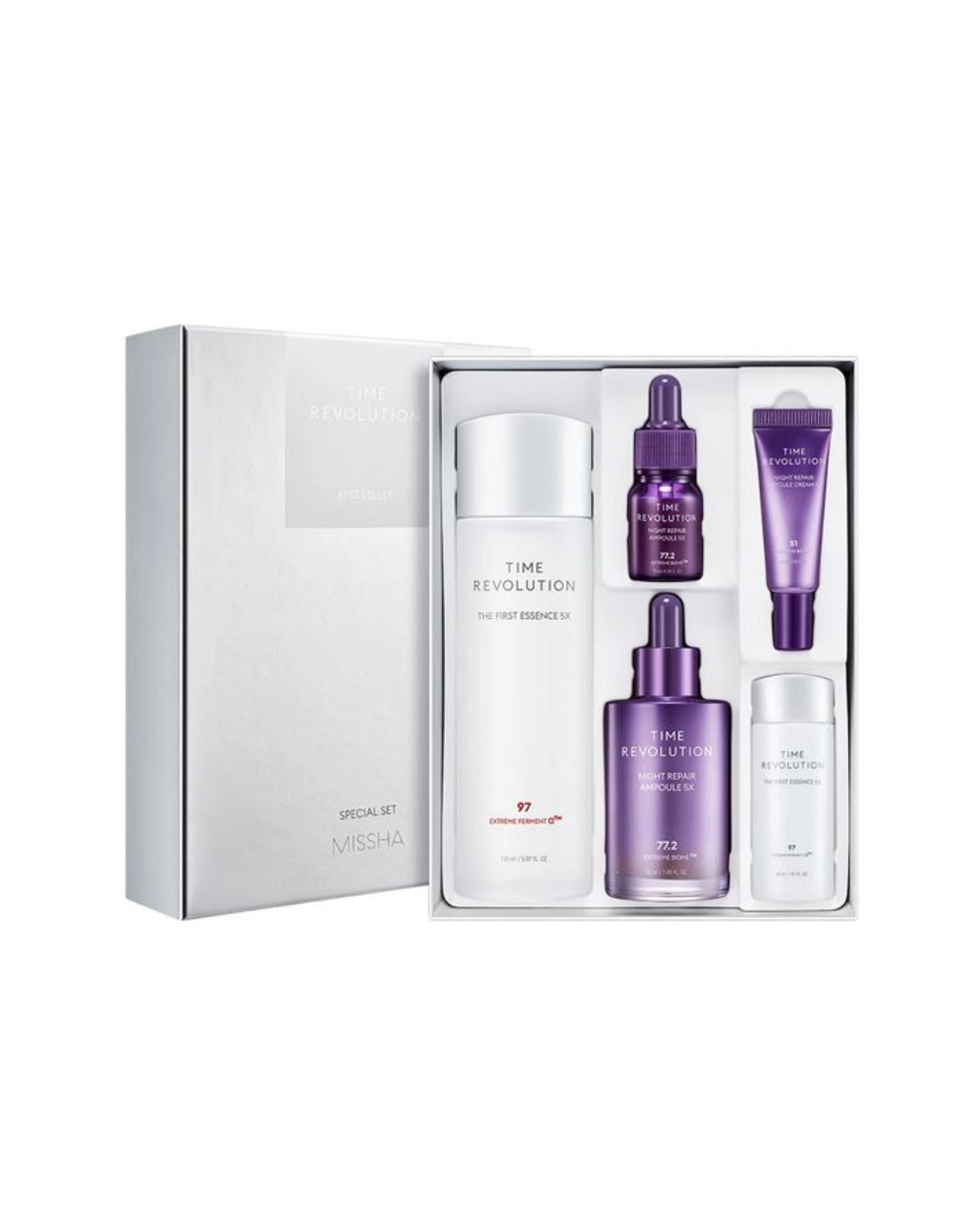 Time Revolution Night Repair Bestseller Set 5x - Hautpflegeshop24