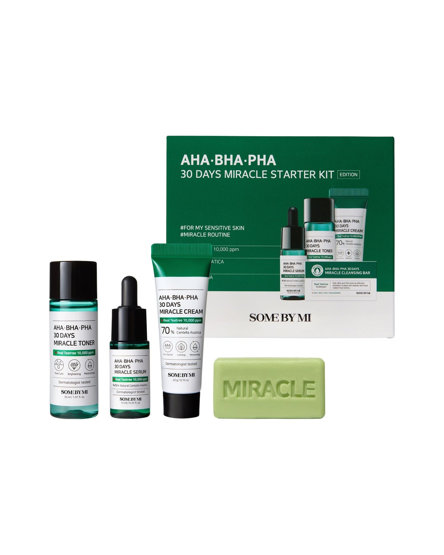 AHA BHA PHA 30 Days Miracle Starter Kit - Hautpflegeshop24