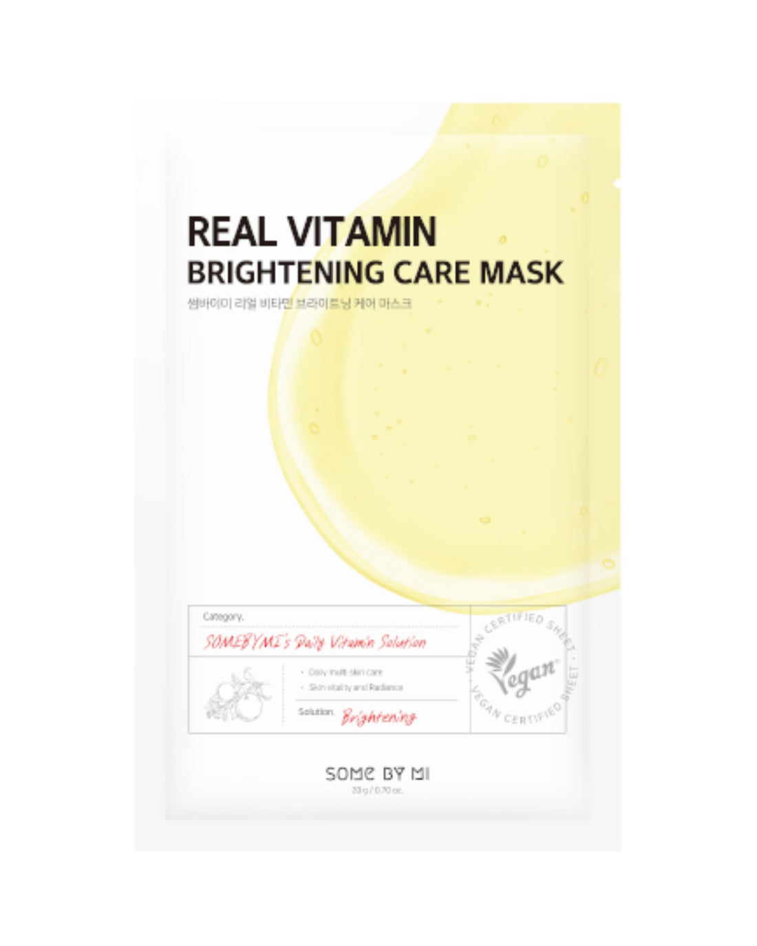 Real Vitamin Brightening Care Mask