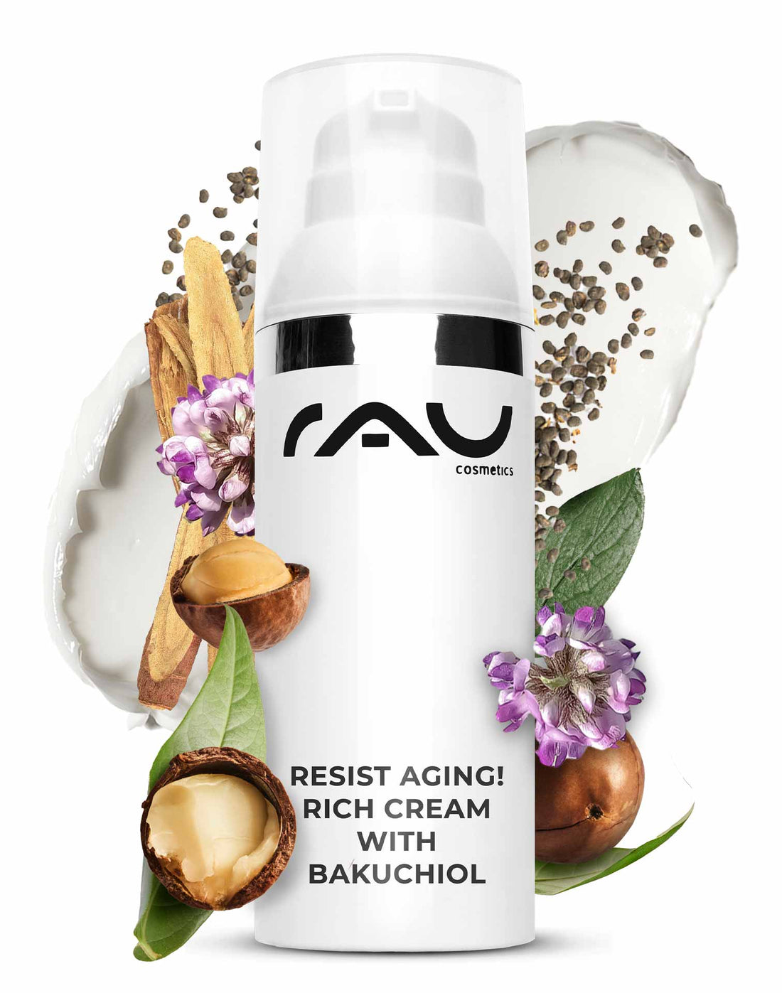 Resist Aging! Rich Cream with Bakuchiol - Hautpflegeshop24